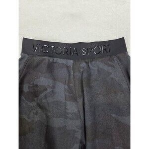 Victoria's Secret Sweatpants S Black Camo Fleece Lounge Joggers Victoria Sport